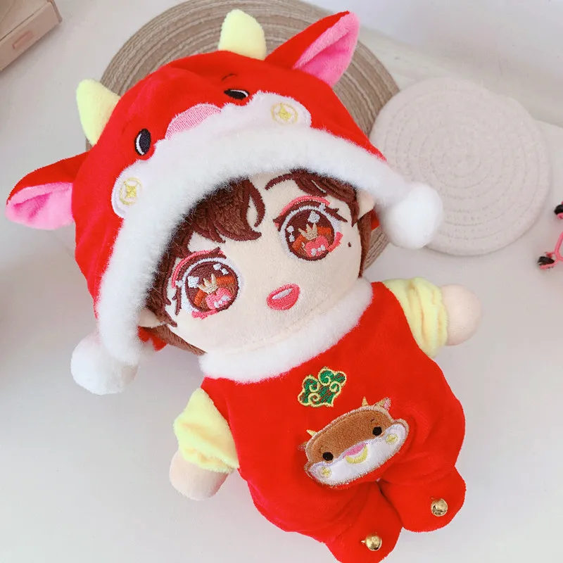 Idol Plush Doll Clothes Star Doll Dress Up Replace Clothes New Year's Cow Jumpsuit Suit 20 C Christmas Gifts
Idol Plush Doll Clothes Star Doll Dress Up Replace Clothes New Year's Cow Jumpsuit Suit 20 C Christmas Gifts
