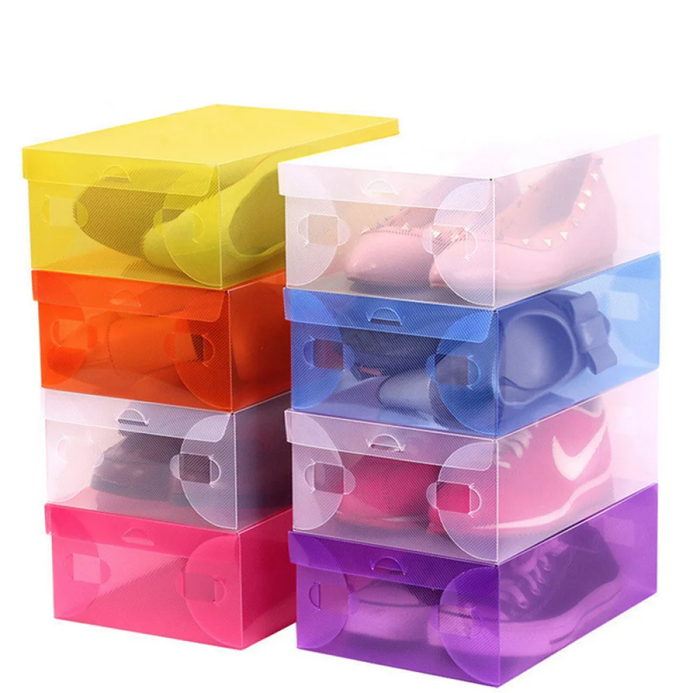 12pcs Flip-Open Cover Transparent Stackable Storage Box Plastic Dust-proof Thicken Case Organizer Shoe Boxes
12pcs Flip-Open Cover Transparent Stackable Storage Box Plastic Dust-proof Thicken Case Organizer Shoe Boxes