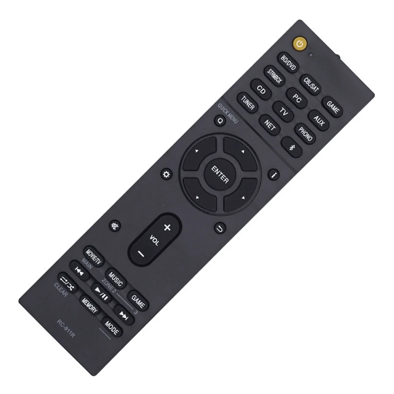 RC-911R Remote Control Use for Onkyo TX-NR656.RC-911R 928R TX-Rz810 TX-NR575E TX-NR578 TX-DS787 TX-NR777
RC-911R Remote Control Use for Onkyo TX-NR656.RC-911R 928R TX-Rz810 TX-NR575E TX-NR578 TX-DS787 TX-NR777