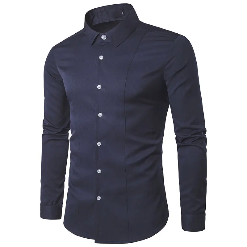 Shirts For Men 2021 Style Long Sleeved Wedding Casual Shirts Business ClassicChemise Homme Especially Solid Color Men Clothing
Shirts For Men 2021 Style Long Sleeved Wedding Casual Shirts Business ClassicChemise Homme Especially Solid Color Men Clothing