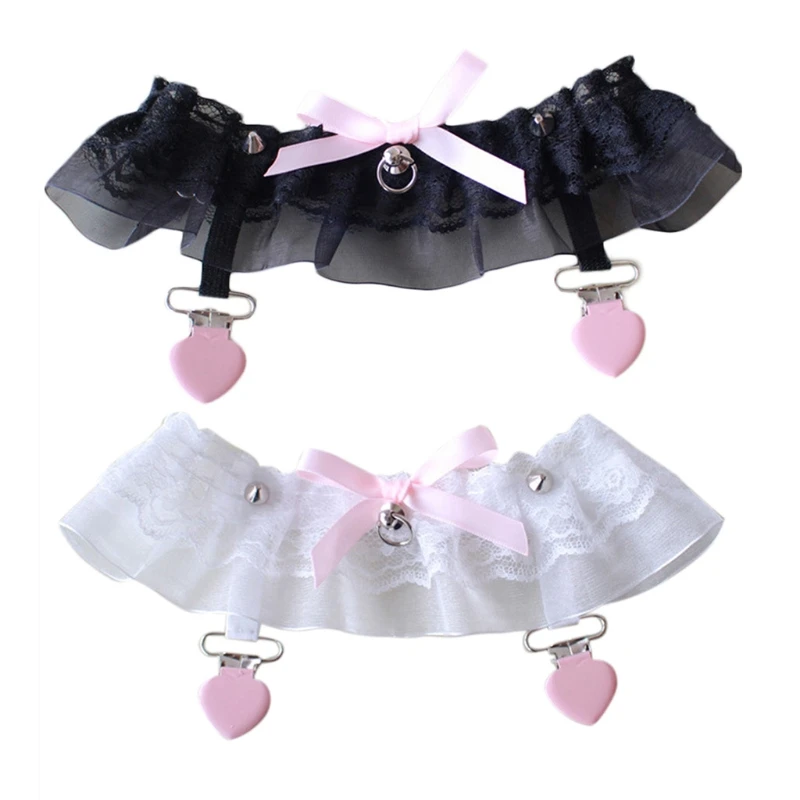 Richkeda Store New 2021 Women Ruffles Lace Sexy Thigh Ring Accessories Japanese Lolita Suspender Socks Heart Clip Gothic Punk
Richkeda Store New 2021 Women Ruffles Lace Sexy Thigh Ring Accessories Japanese Lolita Suspender Socks Heart Clip Gothic Punk