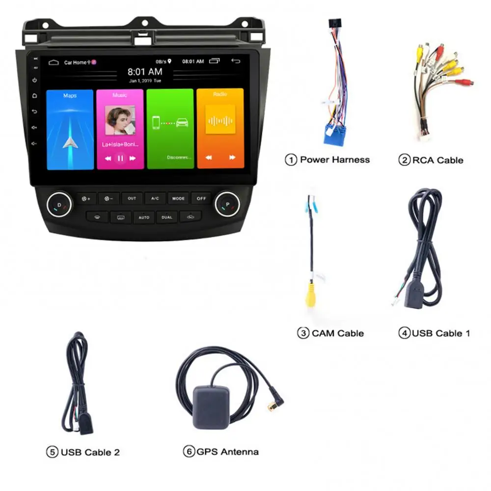 50% Hot Sales 2+16G Car Auto Radio Navigation Player for Honda Accord 7th 03-07 Android 10.0
50% Hot Sales 2+16G Car Auto Radio Navigation Player for Honda Accord 7th 03-07 Android 10.0