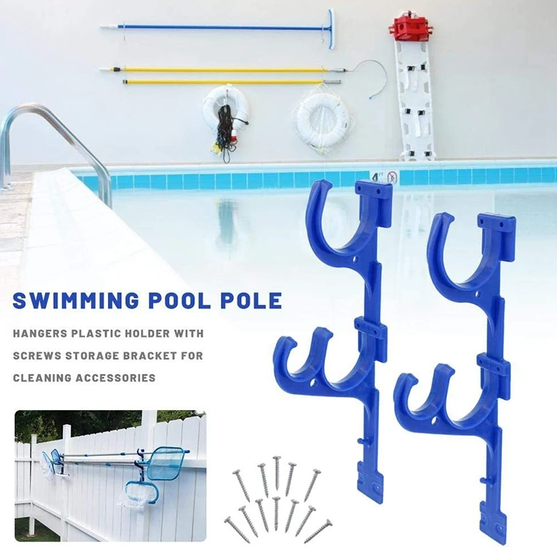 Swimming Pool Tool Finishing Rack Wall-Mounted Hook Rack Cleaning Supplies Rack Accessories Outdoor Garden Blue
Swimming Pool Tool Finishing Rack Wall-Mounted Hook Rack Cleaning Supplies Rack Accessories Outdoor Garden Blue