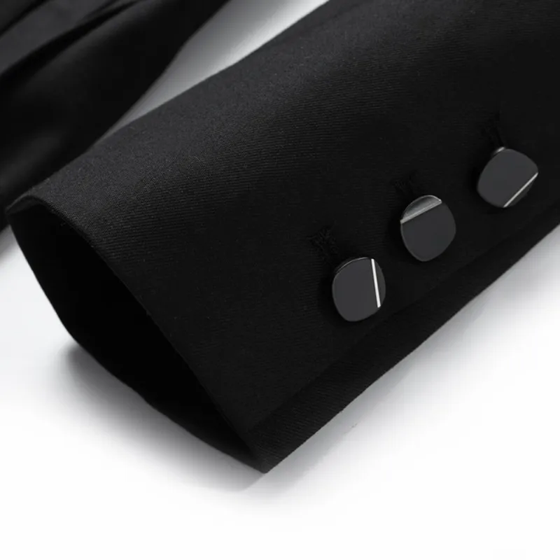 Elegant Women Double Breasted Black Blazer Dress Fashion Casual Long Sleeve Pleated Dress Preppy Style Sweet Female A Line Dress
Elegant Women Double Breasted Black Blazer Dress Fashion Casual Long Sleeve Pleated Dress Preppy Style Sweet Female A Line Dress