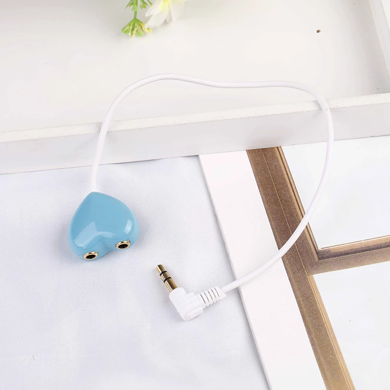 One Point Two Lovers Audio Cable 3.5mm Headphone Splitter Music Sharing Earphone Audio Plug Line Extension Cable Adapter
One Point Two Lovers Audio Cable 3.5mm Headphone Splitter Music Sharing Earphone Audio Plug Line Extension Cable Adapter