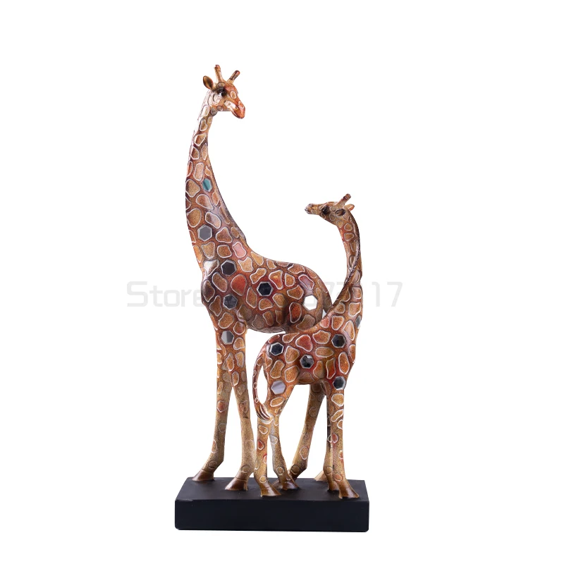 Creative Color Animal Sculpture Resin Cute Animal Giraffe Statue Figurines Living Room Desktop Decoration Modern Home Decoration
Creative Color Animal Sculpture Resin Cute Animal Giraffe Statue Figurines Living Room Desktop Decoration Modern Home Decoration