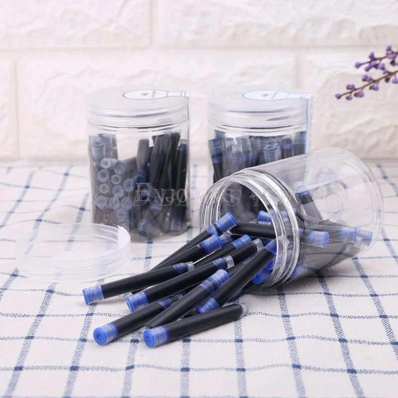 30pcs Jinhao Universal Black Blue Fountain Pen Ink Sac Cartridges 2.6mm Refills School Office Stationery Drop Shipping
30pcs Jinhao Universal Black Blue Fountain Pen Ink Sac Cartridges 2.6mm Refills School Office Stationery Drop Shipping