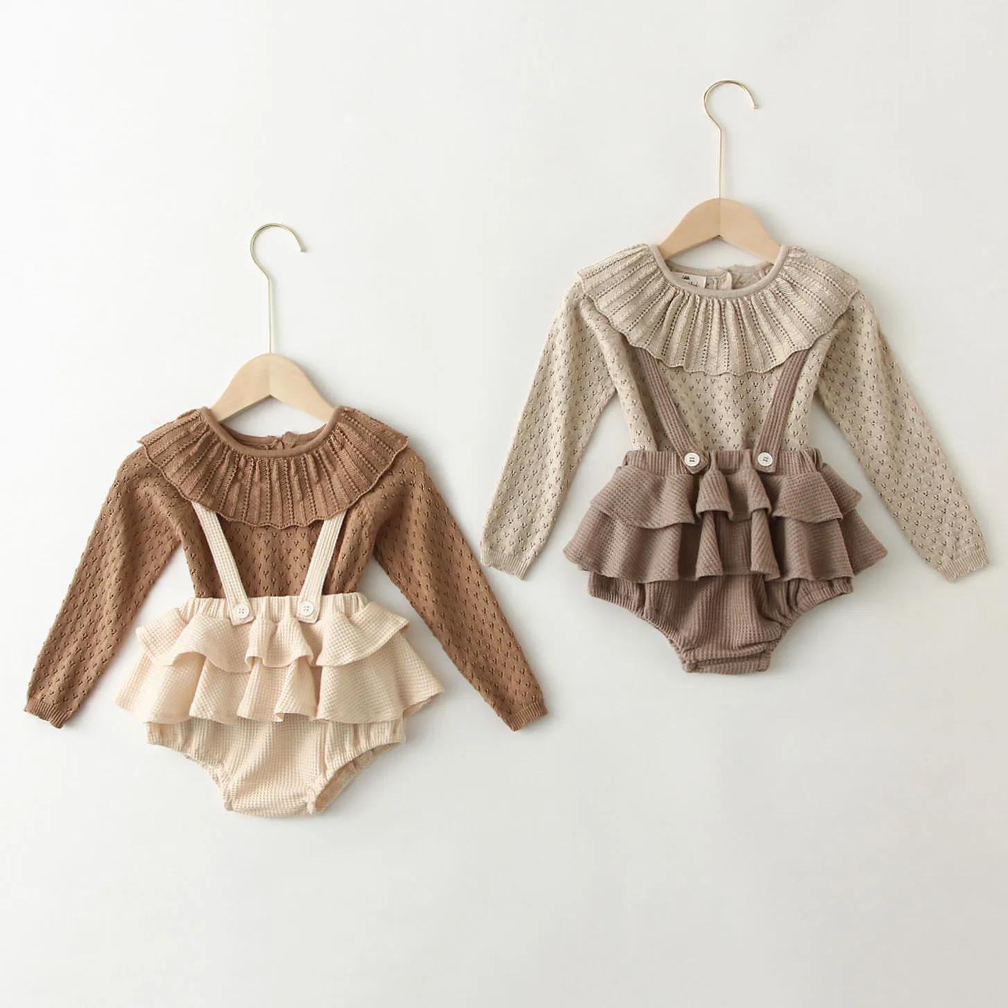 Baby Girl Clothes Spring Autumn Girls knit Sweater Vintage Suspender Romper Dress Newborn Baby Girl Outfits
Baby Girl Clothes Spring Autumn Girls knit Sweater Vintage Suspender Romper Dress Newborn Baby Girl Outfits