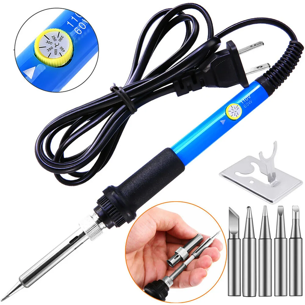 In Stock 60W Electric Soldering Irons Temperature Adjustable Electric Iron Mini Handle Heat Pencil Soldering Iron
In Stock 60W Electric Soldering Irons Temperature Adjustable Electric Iron Mini Handle Heat Pencil Soldering Iron