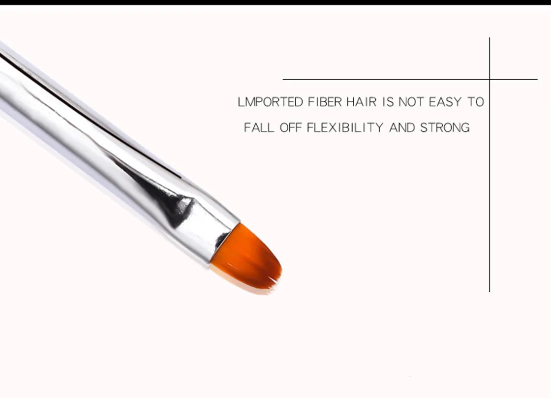 Double dual Poly Nail Gel Brush UV Gel Acrylic Polish Brush Gel Nail Art Painting Pen Manicure Nail Tips Tool
Double dual Poly Nail Gel Brush UV Gel Acrylic Polish Brush Gel Nail Art Painting Pen Manicure Nail Tips Tool