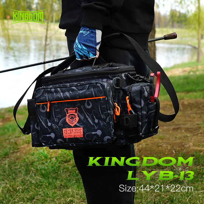 Kingdom 2021 New Waterproof Fishing Bag Outdoor Sports Shoulder Multifunctional Bag Large Capacity Single Crossbody Storage Bag
Kingdom 2021 New Waterproof Fishing Bag Outdoor Sports Shoulder Multifunctional Bag Large Capacity Single Crossbody Storage Bag