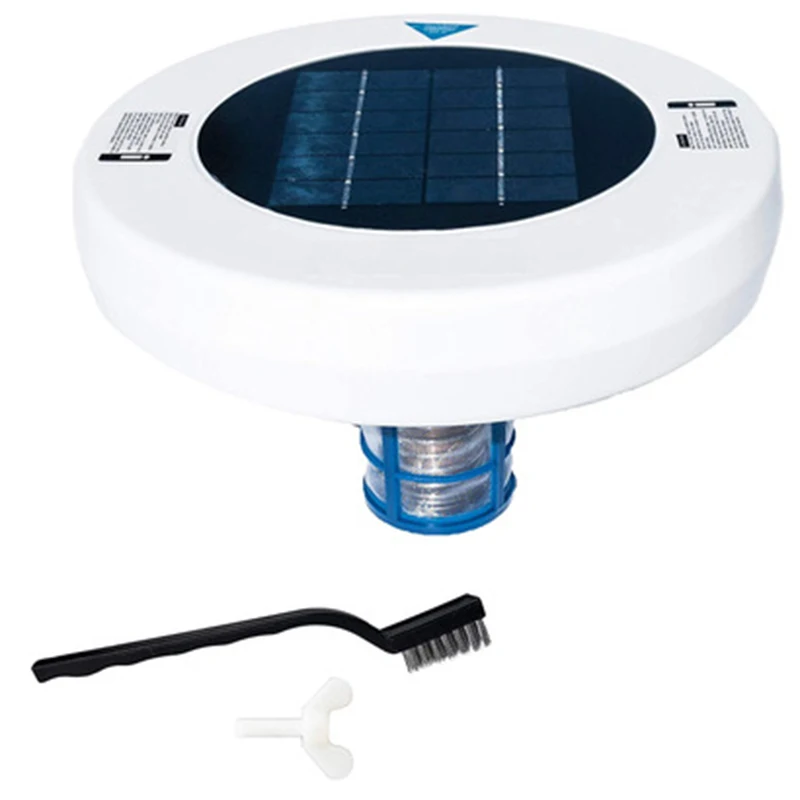 Solar Pool-Ionizer,Copper Silver Ion Swimming Pool Purifier Water Purifier,Kills-Algae Pool Ionizer for Outdoor Hot Tub
Solar Pool-Ionizer,Copper Silver Ion Swimming Pool Purifier Water Purifier,Kills-Algae Pool Ionizer for Outdoor Hot Tub
