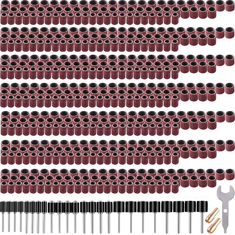 531 Pcs Grinding Drum Set, Grinding Machine Sockets Drum Cores Self-Tightening Drill Bits for Dremel Rotary Tools
531 Pcs Grinding Drum Set, Grinding Machine Sockets Drum Cores Self-Tightening Drill Bits for Dremel Rotary Tools