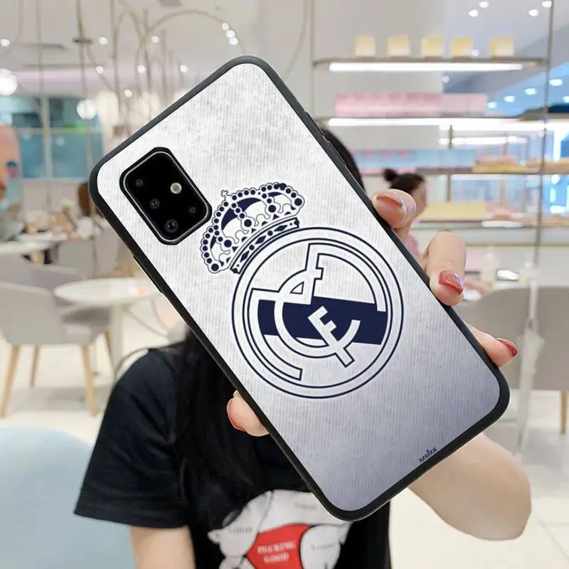 Real Madrid Club Phone Case For Samsung A10 A11 A20 A21 A30 A31 A40 A50 A70 A80 A91 S E Fundas Cover
Real Madrid Club Phone Case For Samsung A10 A11 A20 A21 A30 A31 A40 A50 A70 A80 A91 S E Fundas Cover