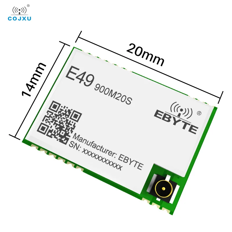 CMT2300A 868 МГц SMD беспроводной модуль SPI, металлический модуль E49-900M20S 3 км, большой диапазон IPEX/Stamp антенна отверстия, беспроводной модуль
CMT2300A 868 МГц SMD беспроводной модуль SPI, металлический модуль E49-900M20S 3 км, большой диапазон IPEX/Stamp антенна отверстия, беспроводной модуль
