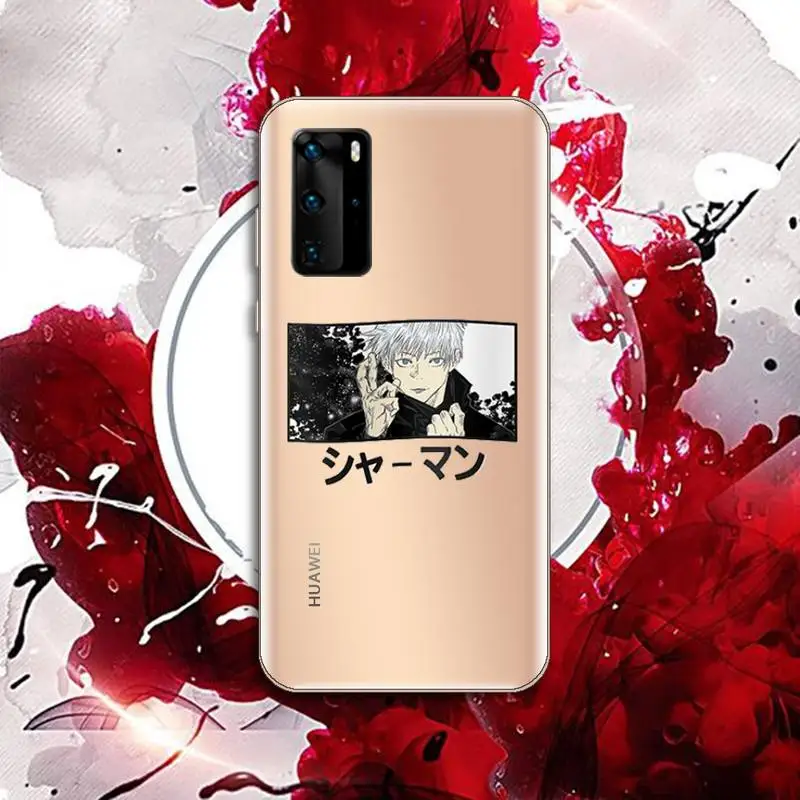 Jujutsu Kaisen Anime Cartoon Phone Case Transparent for Huawei P20 P30 P40 honor 8 10i P smart 2019 Samsung A71 A21S S10 20 plus
Jujutsu Kaisen Anime Cartoon Phone Case Transparent for Huawei P20 P30 P40 honor 8 10i P smart 2019 Samsung A71 A21S S10 20 plus