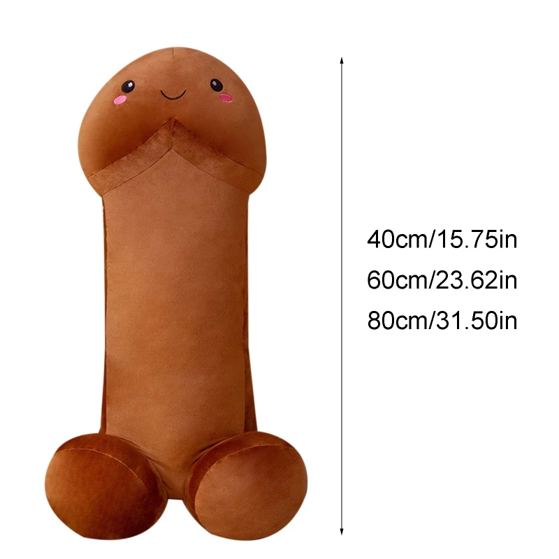 Plush Throw Pillow Funny Soft Stuffed Plush Doll Stress Relief Toy Bolster Gifts P15C
Plush Throw Pillow Funny Soft Stuffed Plush Doll Stress Relief Toy Bolster Gifts P15C
