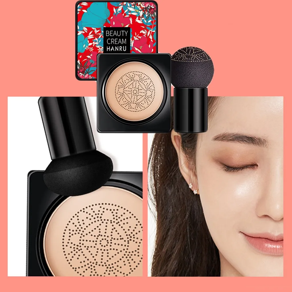Air Cushion B.b Cream Waterproof Brightens Concealer Natural Face Powder Mineral Foundations Mushroom Sponge Whitening Make Up
Air Cushion B.b Cream Waterproof Brightens Concealer Natural Face Powder Mineral Foundations Mushroom Sponge Whitening Make Up