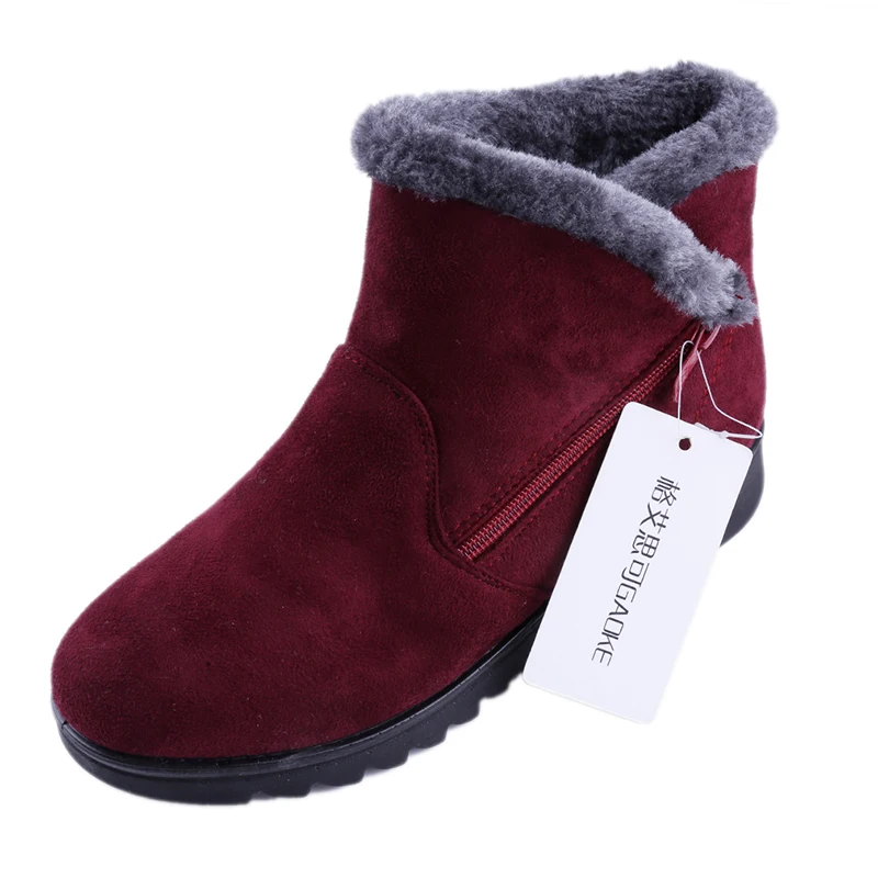 Shoes Woman Flat Ankle Snow Motorcycle Female Suede Leather Rubber Winter Women Warm Fur Plush Women's Ankle Walking Shoes
Shoes Woman Flat Ankle Snow Motorcycle Female Suede Leather Rubber Winter Women Warm Fur Plush Women's Ankle Walking Shoes