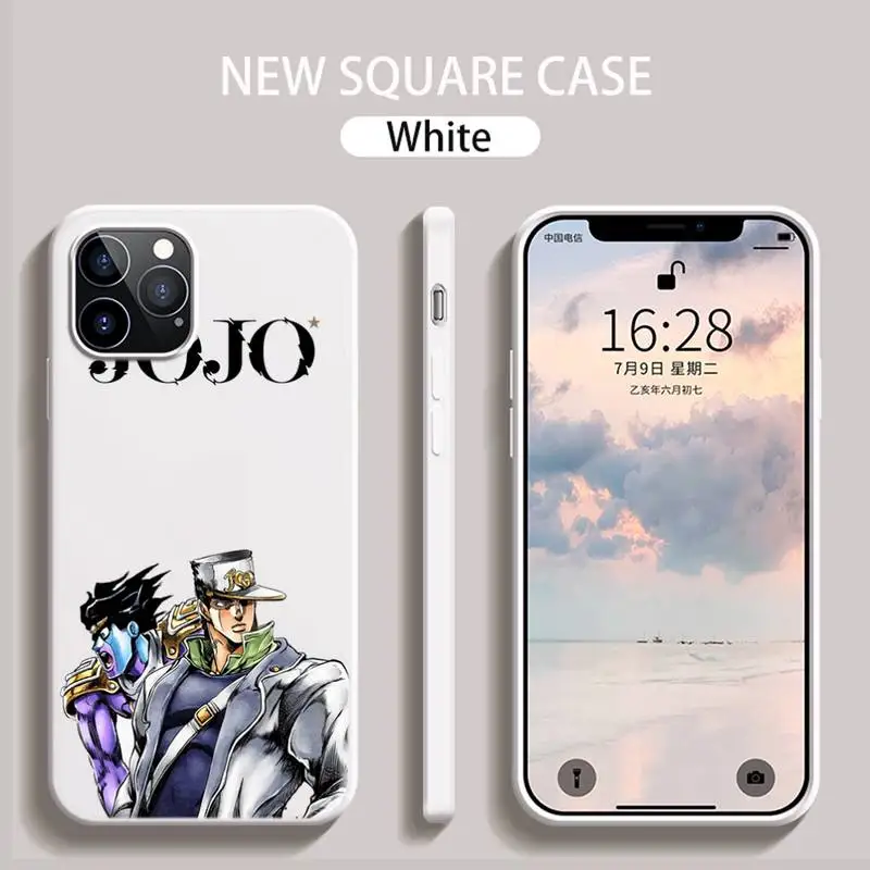 JoJo Bizarre Adventure Phone Case White Candy Color for iPhone 6 7 8 11 12 s mini pro X XS XR MAX Plus
JoJo Bizarre Adventure Phone Case White Candy Color for iPhone 6 7 8 11 12 s mini pro X XS XR MAX Plus