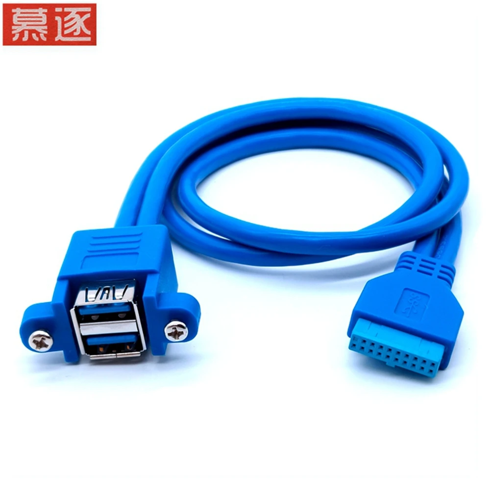 Stapelbar USB 3,0 Weibliche Panel Typ zu Motherboard 20Pin Header Kabel Dual Ports 50cm
Stapelbar USB 3,0 Weibliche Panel Typ zu Motherboard 20Pin Header Kabel Dual Ports 50cm