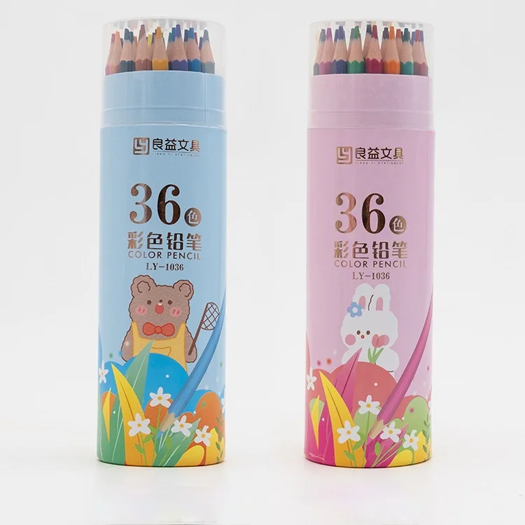 Colored pencil barrel 12/18/24/36/48 color oily color lead drawing art brush graffiti color pencil children's drawing pencil
Colored pencil barrel 12/18/24/36/48 color oily color lead drawing art brush graffiti color pencil children's drawing pencil