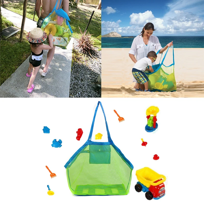 Children Beach Mesh Toy Outdoor Storage Bag Kids Folding Sand Away Net Tote Portable Summer Water Play Tool Small/Large Optional
Children Beach Mesh Toy Outdoor Storage Bag Kids Folding Sand Away Net Tote Portable Summer Water Play Tool Small/Large Optional