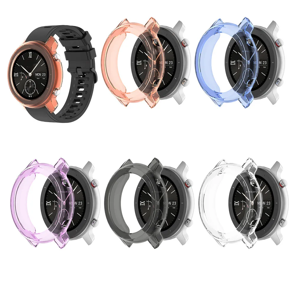 Screen Protective Cover Case for Huami Amazfit GTR 42/47MM Watchband Accessories TPU Watch Shell Protector for Amazfit GTS 47MM
Screen Protective Cover Case for Huami Amazfit GTR 42/47MM Watchband Accessories TPU Watch Shell Protector for Amazfit GTS 47MM