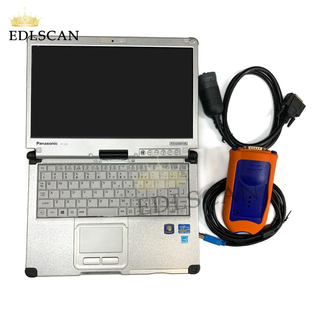 Thoughbook CF C2 Laptop for JD v2 Electronic diagnostic tool Data Link service tool
Thoughbook CF C2 Laptop for JD v2 Electronic diagnostic tool Data Link service tool