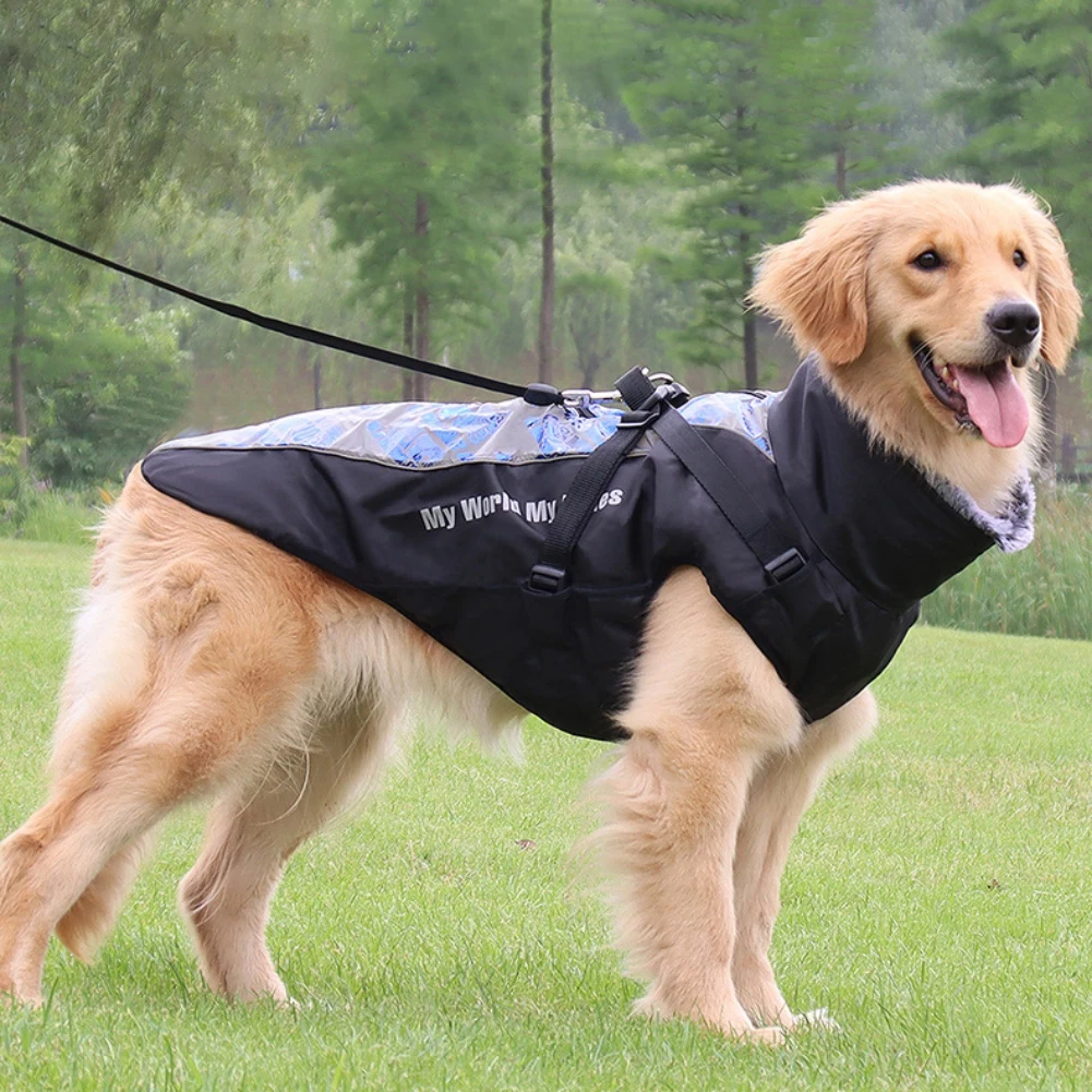 Reflective Waterproof Furry Collar Jacket Winter Warm Fleece Vest Thicken Coat Pet Clothing for Small Medium Large Dogs 
Reflective Waterproof Furry Collar Jacket Winter Warm Fleece Vest Thicken Coat Pet Clothing for Small Medium Large Dogs