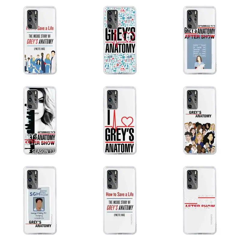 greys anatomy Phone Case For Huawei P40 P30 P20 Mate Honor 10i 30 20 i 10 40 8x 9x Pro Lite Transparent Cover
greys anatomy Phone Case For Huawei P40 P30 P20 Mate Honor 10i 30 20 i 10 40 8x 9x Pro Lite Transparent Cover