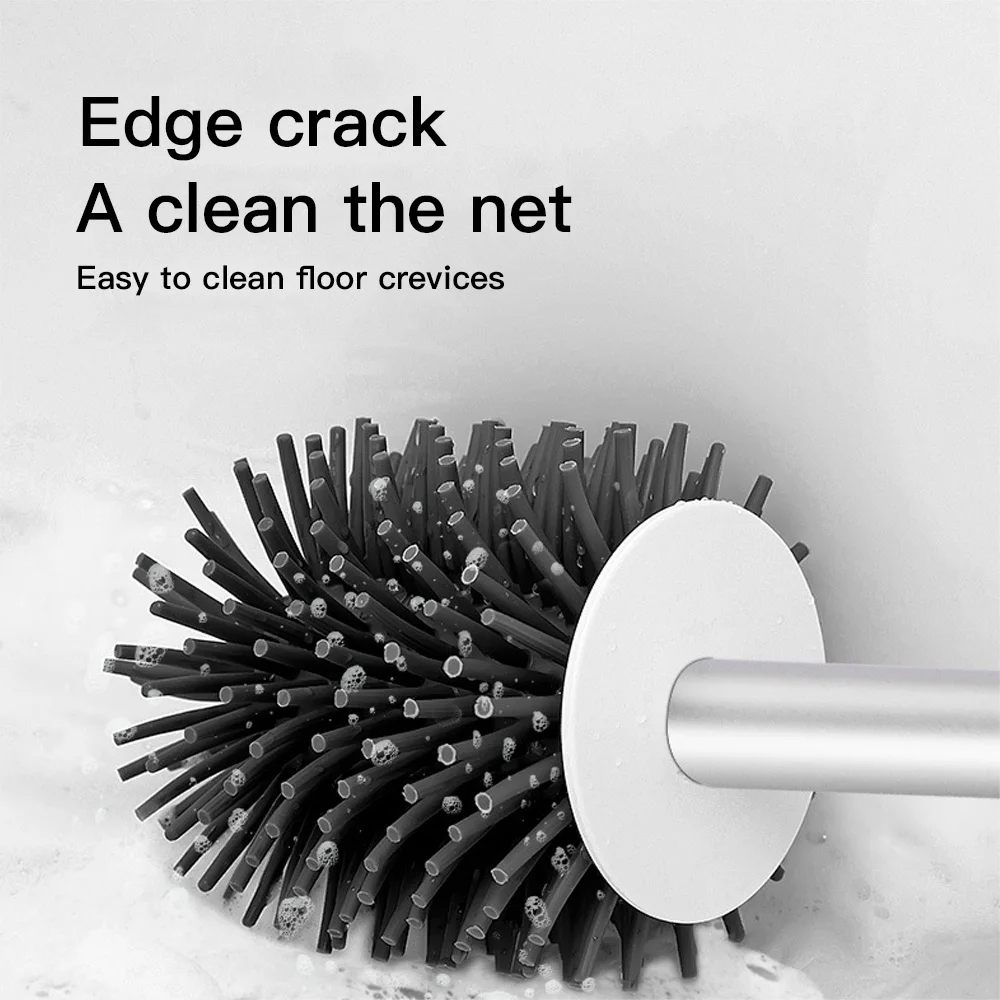 Toilet Brush Rubber Head Holder Cleaning Brush For Toilet Wall-Mounted Brush Household Cleaning Tool Bathroom Accessories
Toilet Brush Rubber Head Holder Cleaning Brush For Toilet Wall-Mounted Brush Household Cleaning Tool Bathroom Accessories