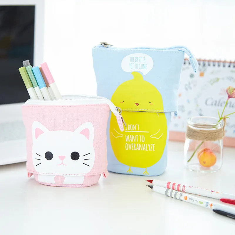 Creative Stationery Telescopic Pen Bag Cute Cartoon Pull-Down Multi-Function Pen Bag Pen Barrel
Creative Stationery Telescopic Pen Bag Cute Cartoon Pull-Down Multi-Function Pen Bag Pen Barrel