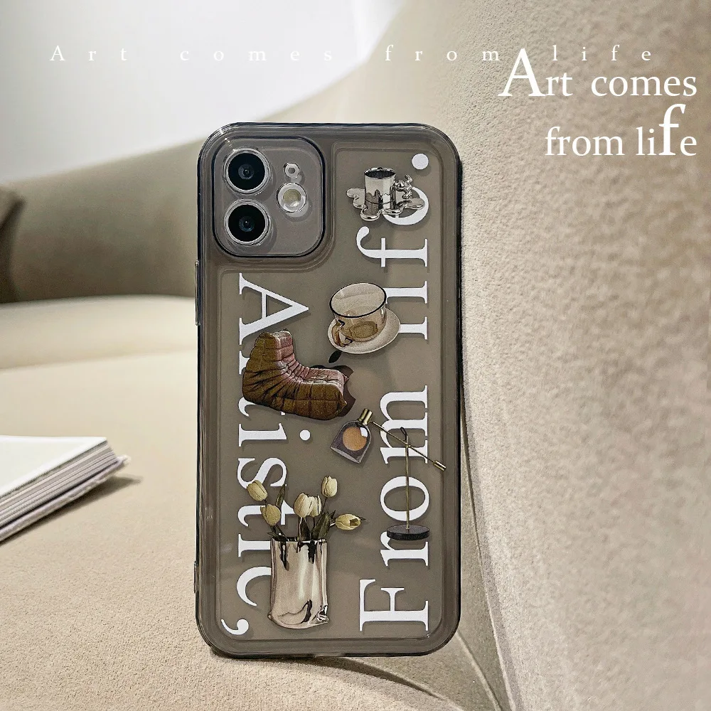 Ins Nordic Style Art Furniture Phone Case for IPhone 11 12 Pro Max Smartphone All-inclusive Soft Shell for Apple Xr Xs 7 8 Plus
Ins Nordic Style Art Furniture Phone Case for IPhone 11 12 Pro Max Smartphone All-inclusive Soft Shell for Apple Xr Xs 7 8 Plus
