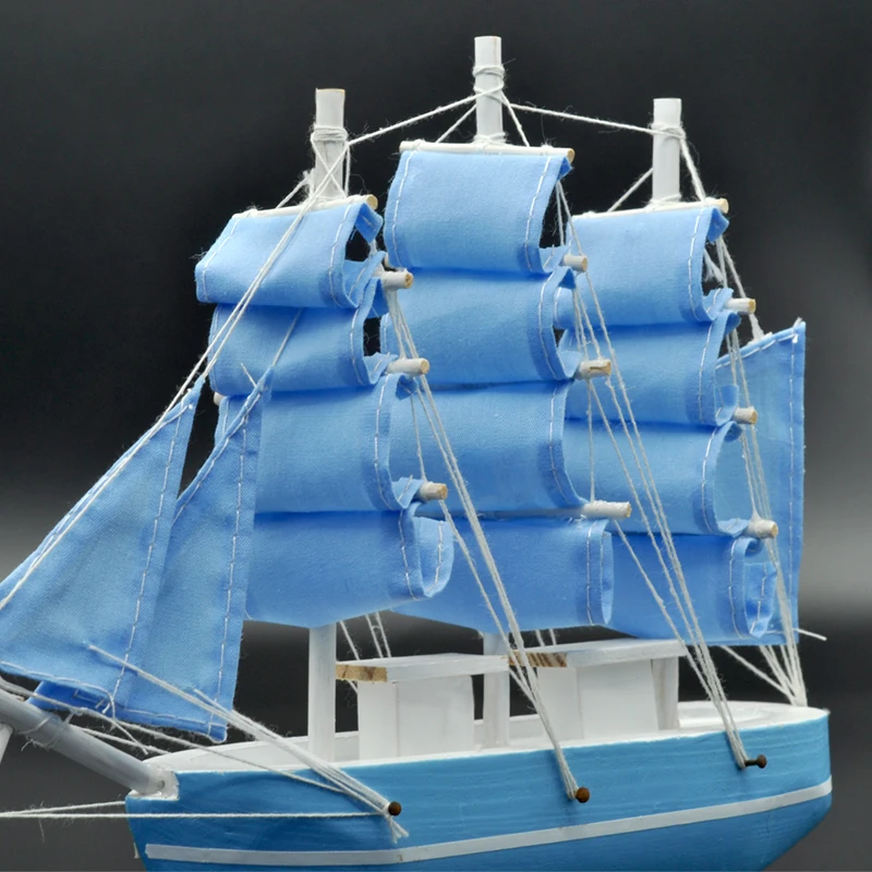 LUCKK Hot Sale 3D Wooden Assembly Blue Sailing 9.8in*9.8in*2.8in Decor Miniature Boat Sailing Ship Model FOR Home Decor Craft
LUCKK Hot Sale 3D Wooden Assembly Blue Sailing 9.8in*9.8in*2.8in Decor Miniature Boat Sailing Ship Model FOR Home Decor Craft