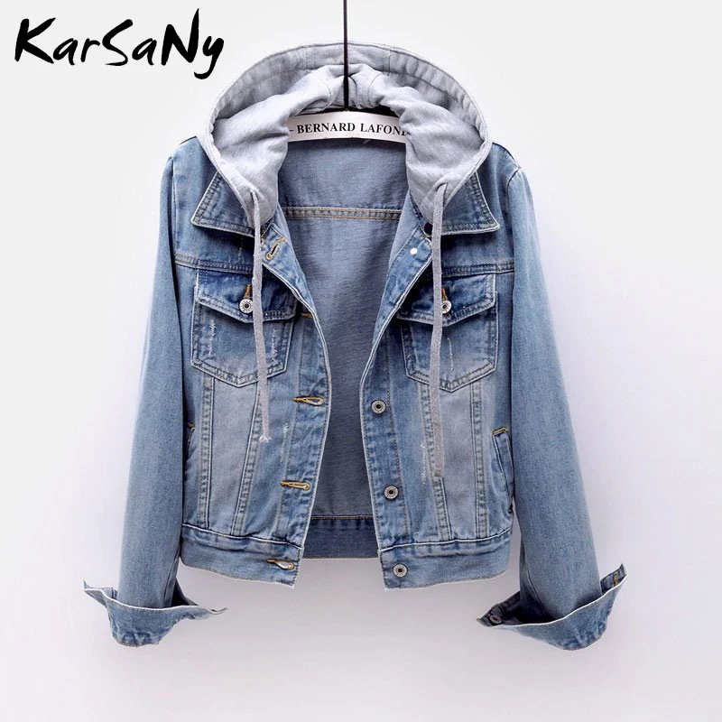 KarSaNy размера плюс, джинсовые куртки для женщин, базовые, осень 2020, синяя верхняя одежда, джинсовое пальто и куртка для женщин, Осеннее джинсов...
KarSaNy размера плюс, джинсовые куртки для женщин, базовые, осень 2020, синяя верхняя одежда, джинсовое пальто и куртка для женщин, Осеннее джинсов...