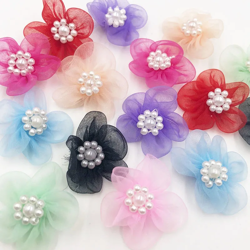 20pcs 30mm Organza Bowknots Headwear Material Rosette DIY Hair-bow Garment Sewing Accessories A349
20pcs 30mm Organza Bowknots Headwear Material Rosette DIY Hair-bow Garment Sewing Accessories A349