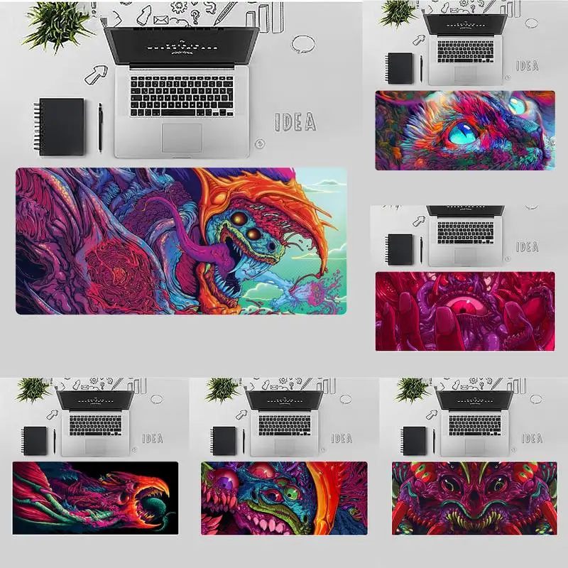 Hyper Beast Ghost Locking Edge Mouse Pad Game Keyboard Game Mouse Mat pad X XL XXL Non-slip Laptop Cushion 
Hyper Beast Ghost Locking Edge Mouse Pad Game Keyboard Game Mouse Mat pad X XL XXL Non-slip Laptop Cushion