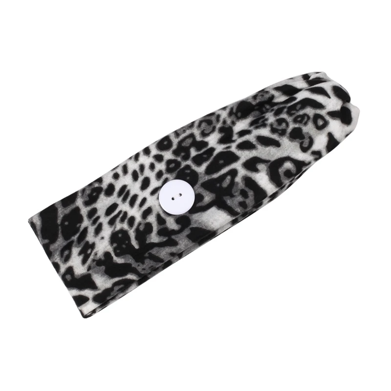 Women's leopard mask button wide narrow hairband elastic headband button straight hair
Women's leopard mask button wide narrow hairband elastic headband button straight hair