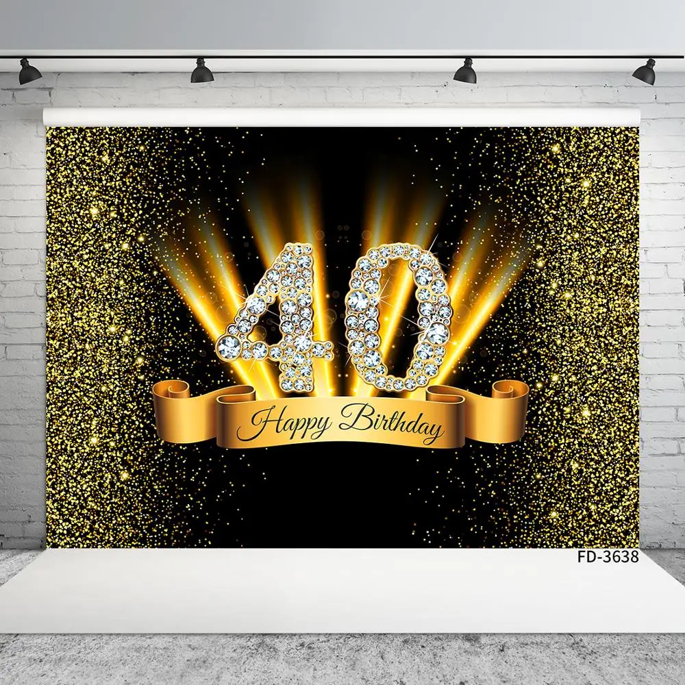 Golden Sand Glitter Diamond Photographic Backdrops Computer Printed Backgrounds for 40 Birthday Party Photoshoot Photo Studio
Golden Sand Glitter Diamond Photographic Backdrops Computer Printed Backgrounds for 40 Birthday Party Photoshoot Photo Studio