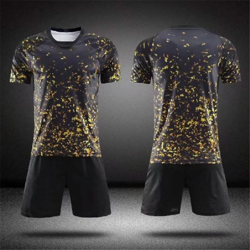 New football T-shirt for adults and children for summer 2021 + sports T-shirt with double shorts 19/20
New football T-shirt for adults and children for summer 2021 + sports T-shirt with double shorts 19/20