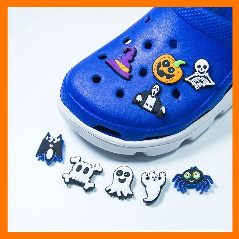 High Quality Buckle Accessories Decoration Jack-o-lantern Women‘s Shoes Jibz Croc PVC Charm shoes X-mas Party Gifts
High Quality Buckle Accessories Decoration Jack-o-lantern Women‘s Shoes Jibz Croc PVC Charm shoes X-mas Party Gifts