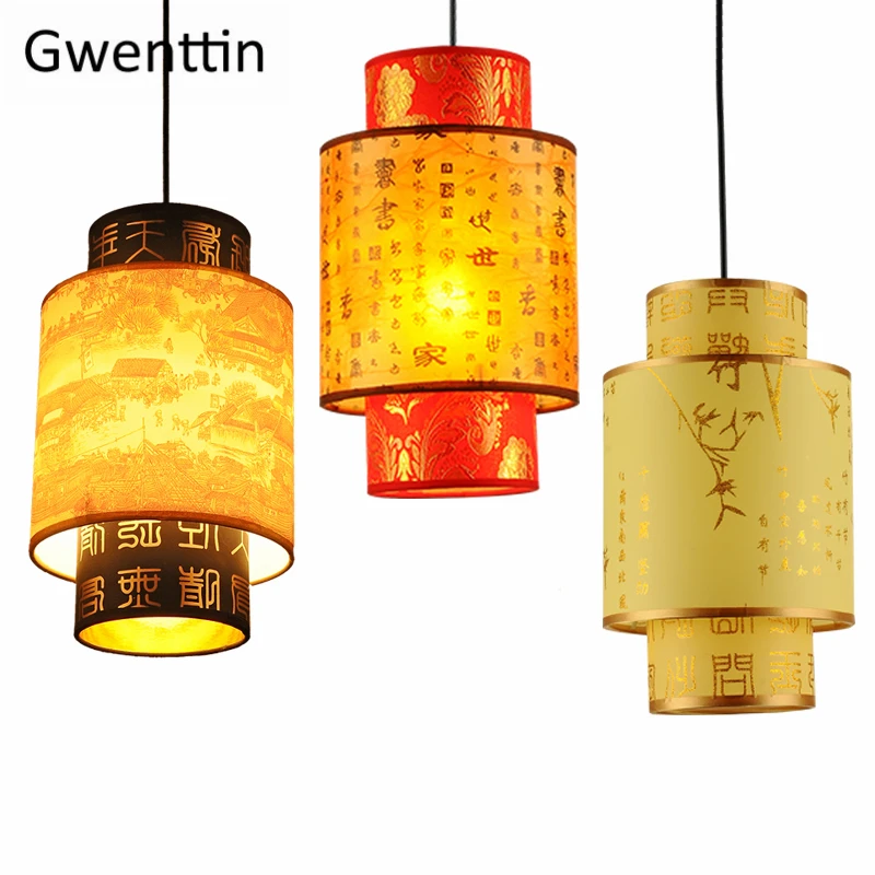 Chinese Style Pendant Lights Sheepskin Hanging Lamp for Living Room Dining Room Restaurant Decor Retro Home Luminarias Fixtures 
Chinese Style Pendant Lights Sheepskin Hanging Lamp for Living Room Dining Room Restaurant Decor Retro Home Luminarias Fixtures