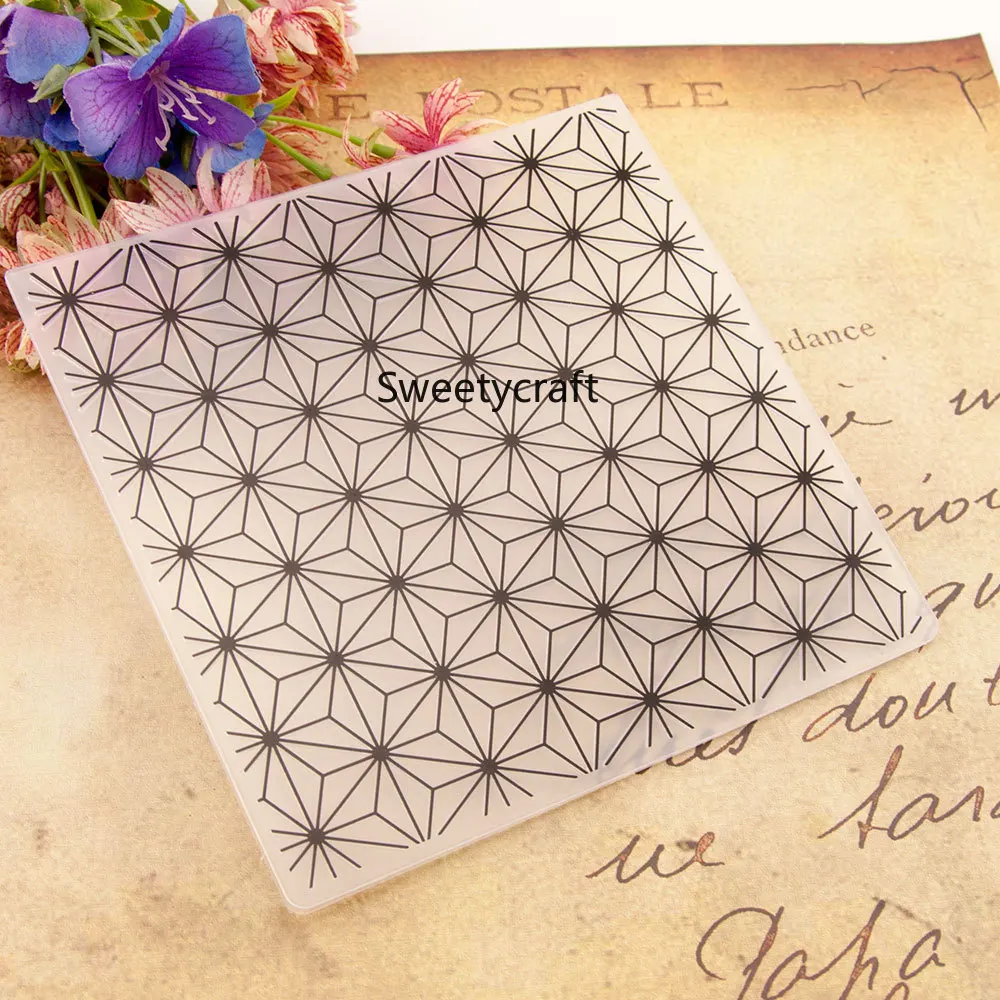 Embossing Folder Flower Diamond Shape Scrapbooking Plastic Embosser Folders Card Making Supplies Album Wedding Paper Craft Decor
Embossing Folder Flower Diamond Shape Scrapbooking Plastic Embosser Folders Card Making Supplies Album Wedding Paper Craft Decor