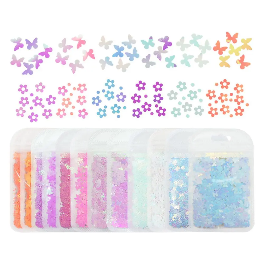 Nail Art Tool Sparkly Ultra-Thin Nail Art Decoration Butterfly Sequins Mermaid Flowers Nail Art Design Supplies
Nail Art Tool Sparkly Ultra-Thin Nail Art Decoration Butterfly Sequins Mermaid Flowers Nail Art Design Supplies