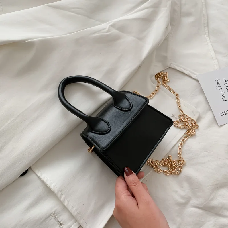 Fashion Mini Solid Color Buckle Women's Handbag 2021 New Bright Color Girl Small Shoulder Bag Messenger Shoulder Bag Handbag
Fashion Mini Solid Color Buckle Women's Handbag 2021 New Bright Color Girl Small Shoulder Bag Messenger Shoulder Bag Handbag