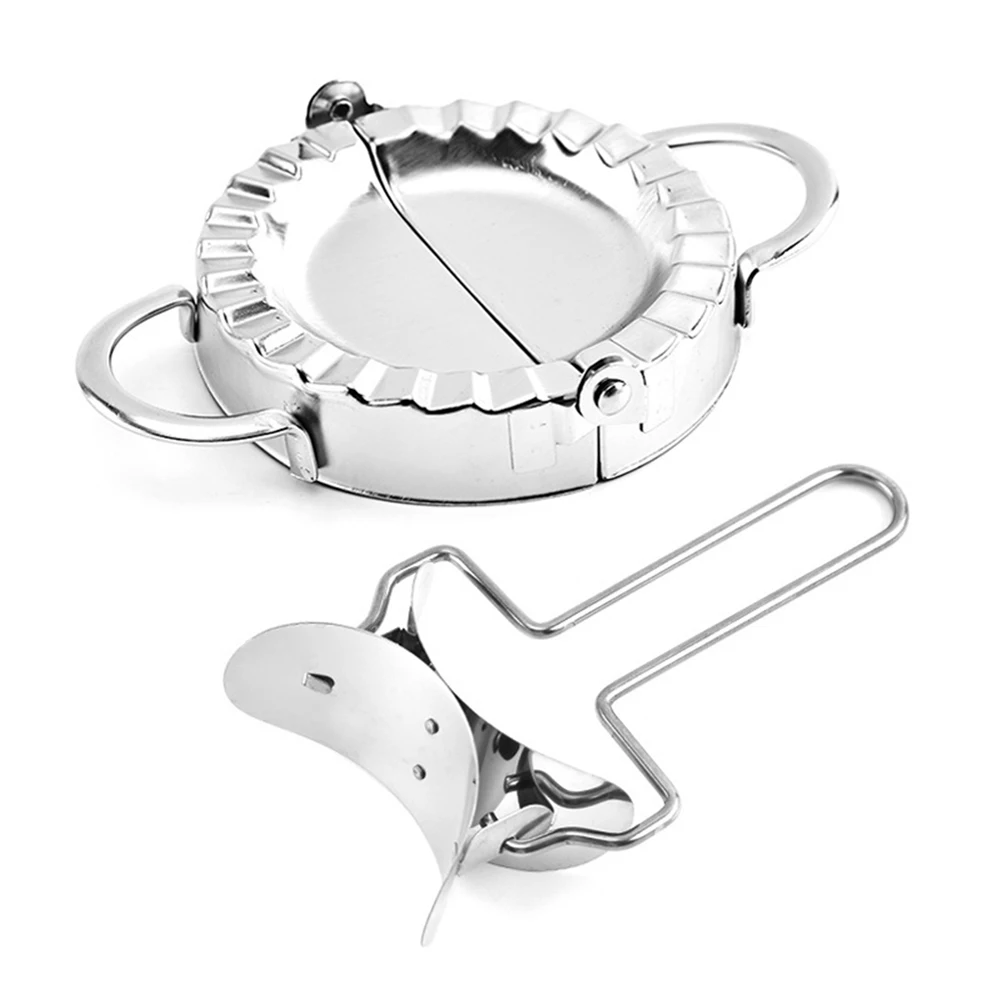 2pcs Dumpling Maker Set Stainless Steel Dough Cutter Dumpling Mould Pie Ravioli Kitchen Pastry Tools Home Kitchen Accessories
2pcs Dumpling Maker Set Stainless Steel Dough Cutter Dumpling Mould Pie Ravioli Kitchen Pastry Tools Home Kitchen Accessories