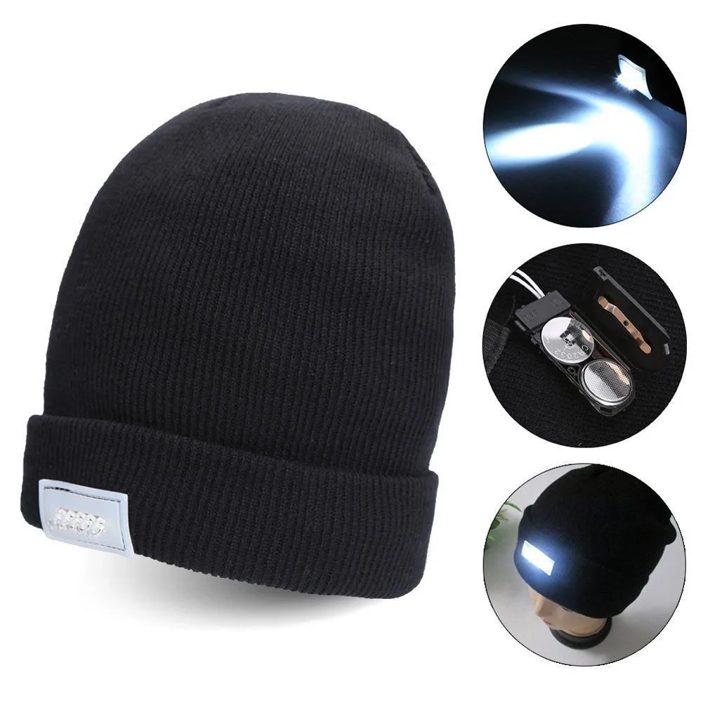 Warm Led Light Cap Knit Beanie Hat With Batteries Soft Comfortable Cap for Outdoor Hunting Camping Fishing
Warm Led Light Cap Knit Beanie Hat With Batteries Soft Comfortable Cap for Outdoor Hunting Camping Fishing