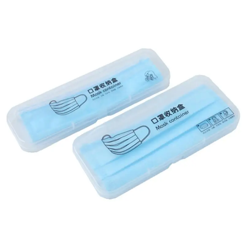 Disposable Face Mask Storage Box Case Organizer Pollution Prevention Dustproof Portable Clear Plastic Container with Lid
Disposable Face Mask Storage Box Case Organizer Pollution Prevention Dustproof Portable Clear Plastic Container with Lid