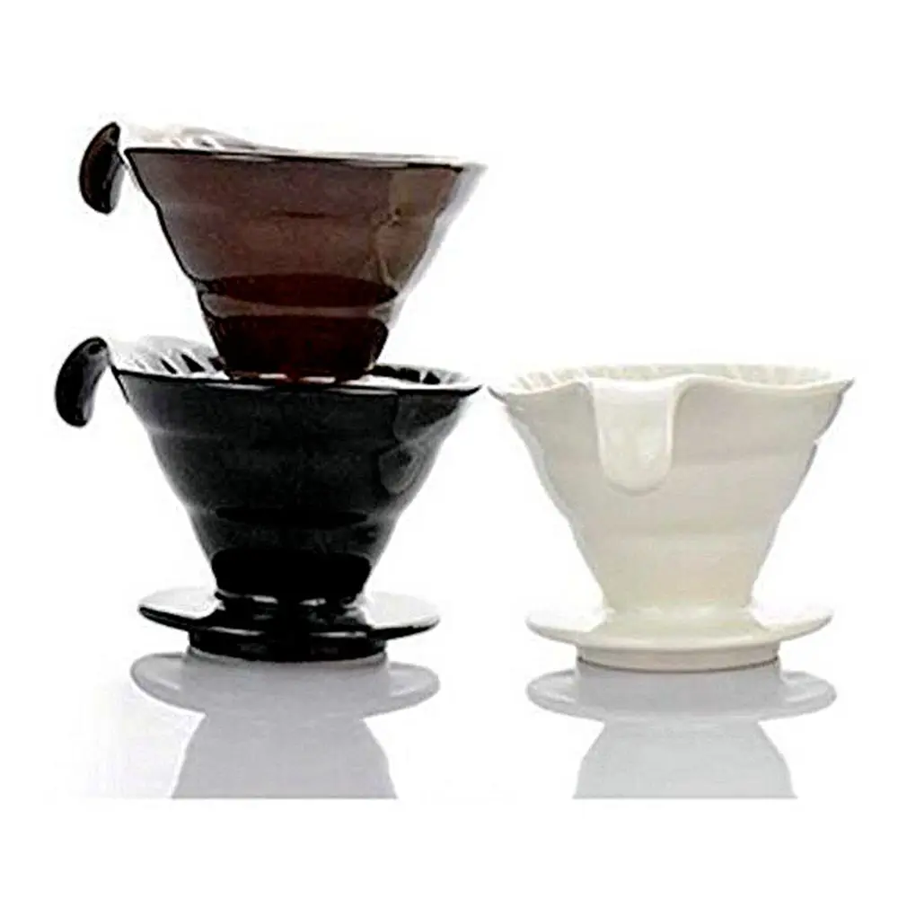V60 Ceramic Coffee Dripper Hand Drip Coffee Filter Permanent Pour Over Coffee Maker Separate Stand For 1-4 Cups
V60 Ceramic Coffee Dripper Hand Drip Coffee Filter Permanent Pour Over Coffee Maker Separate Stand For 1-4 Cups